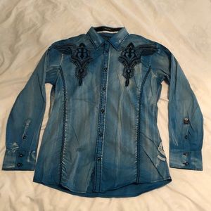 Roar men’s collared shirt